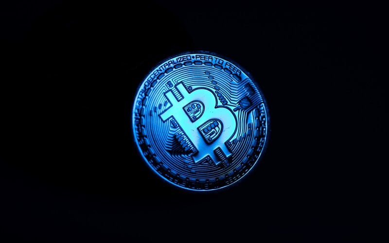 Ilustrasi representasi bitcoin/Bloomberg