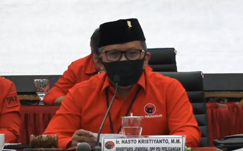 Sekjen PDIP Hasto Kristiyanto. JIBI/Bisnis-Nancy Junita