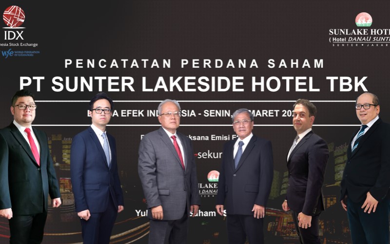  Resmi IPO, Sunter Lakeside Hotel (SNLK) Jadi Emiten ke-10 pada 2021