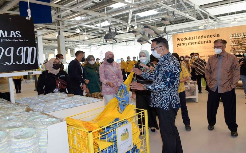  Ada Lantai Khusus Produk UMKM di IKEA Kota Baru Parahyangan 