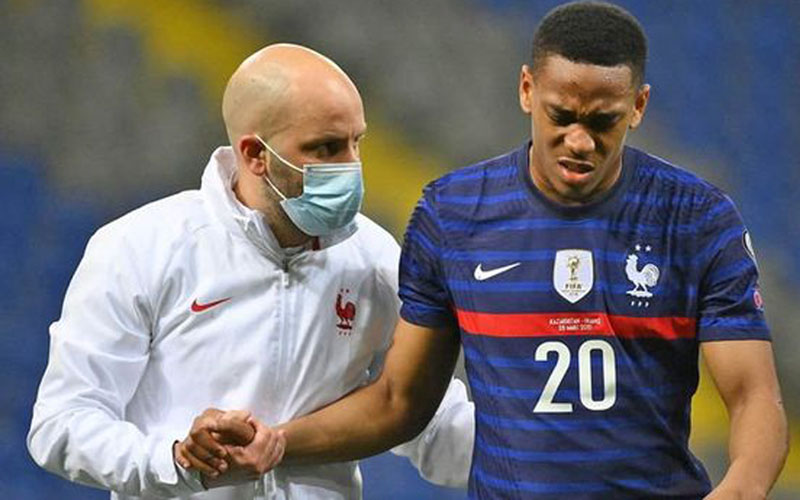  Kualifikasi Piala Dunia, Les Bleus Prancis Kehilangan Anthony Martial