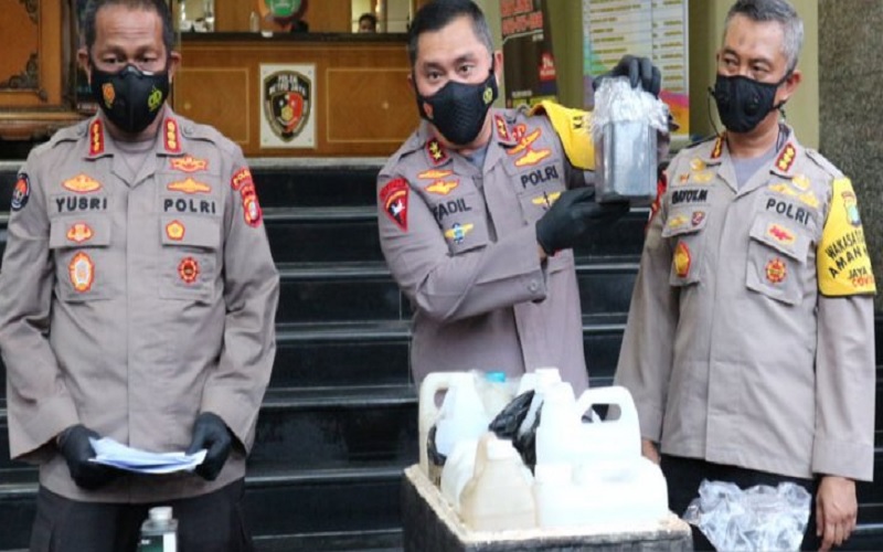  Bahan Peledak Milik Tersangka Teroris di Condet Bisa Bikin 70 Bom Pipa