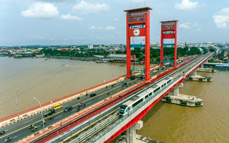  PT KAI Kurangi Jadwal Perjalanan LRT Palembang