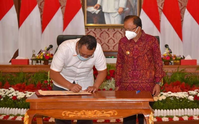  Bali dan NTB Tandatangani Perjanjian Kerja Sama di Sektor Strategis