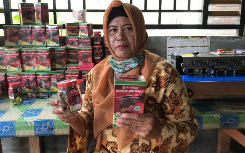  Bandrek Jahe Merah Produksi UMKM Binjai Diminati Turis Jerman