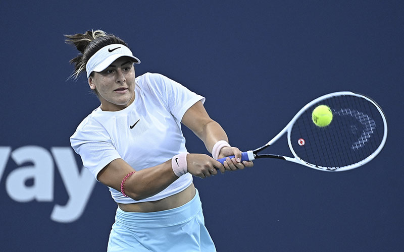  Bianca Andreescu Tantang Ashleigh Barty di Final Tenis Miami Terbuka