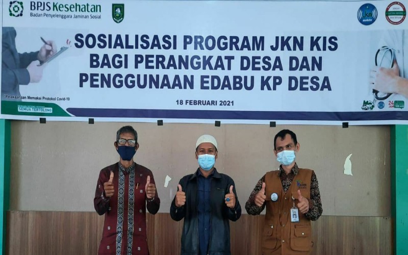  Daftar BPJS Kesehatan Bagi Perangkat Desa di Bengkalis Cukup Melalui Edabu KP