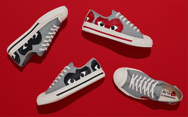  Converse x Comme des Garçons PLAY Rilis Sepatu Edisi Terbaru 