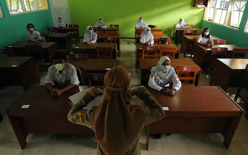  SMK di Klaten Jawa Tengah Mulai Gelar Sekolah Tatap Muka