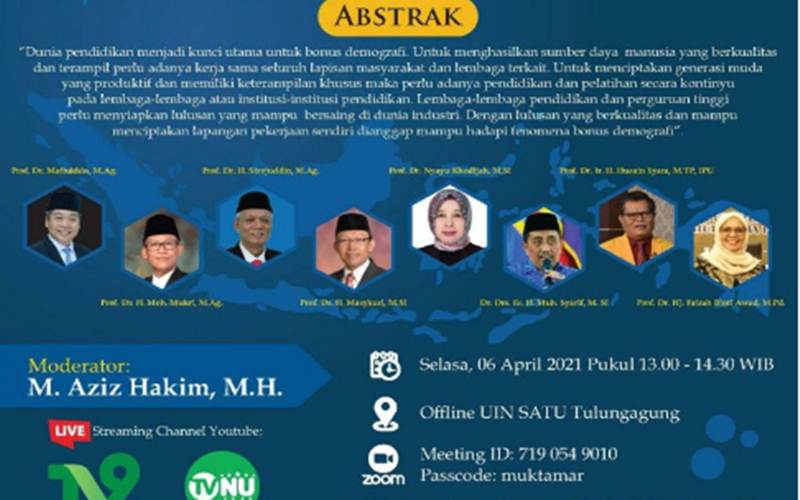  Gelar Muktamar Pemikiran, Forum Dosen PMII Undang Sejumlah Tokoh