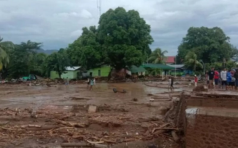  Badai Tropis Seroja Kembali Terjang NTT, PLN Pulihkan 159 Gardu