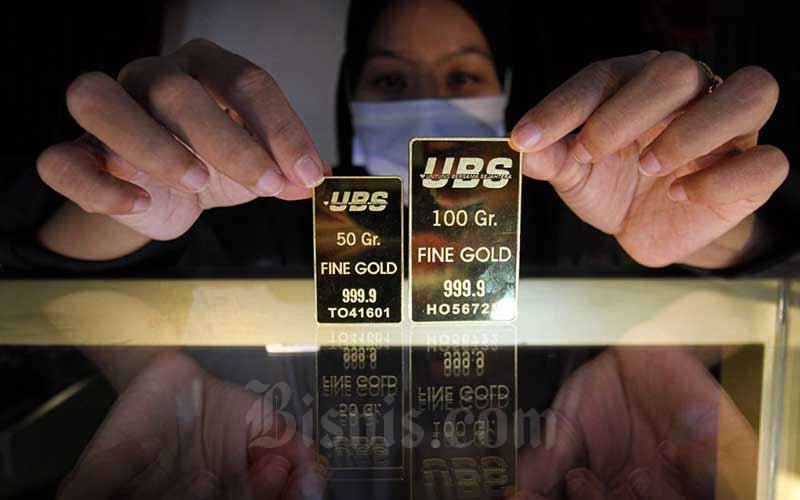  Harga Emas Antam Turun Menjadi Rp921.000 Per Gram