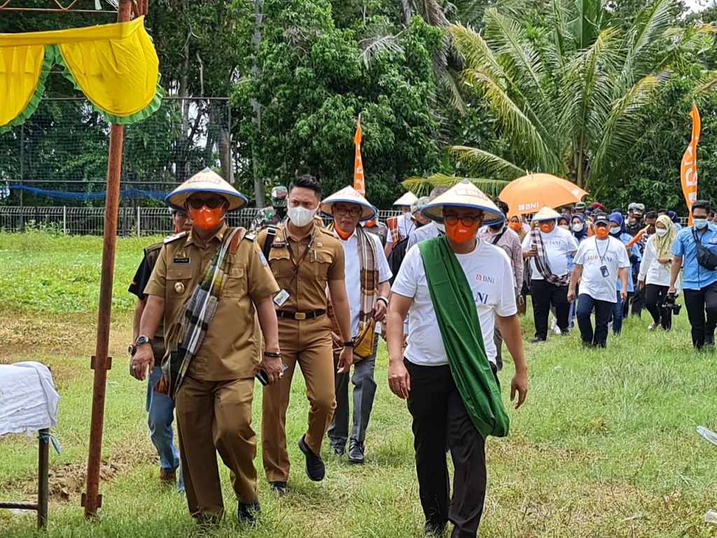  Sinergi antara BNI dengan Pemerintah Kabupaten Soppeng dalam Rangka Meningkatkan Kesejahteraan Petani Jagung