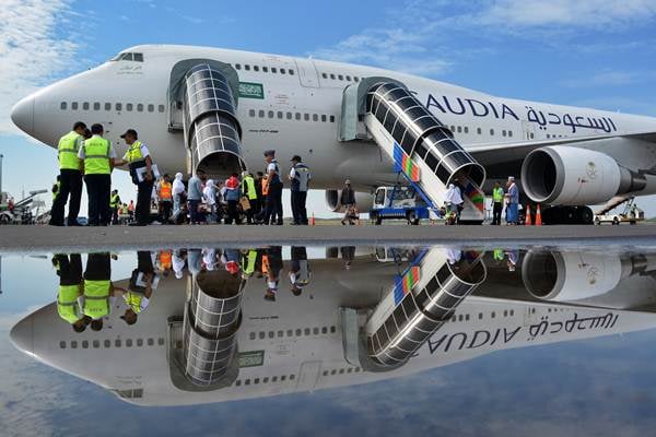  Saudia Airlines Layani Jemaah Haji Pakai Boeing 777-300