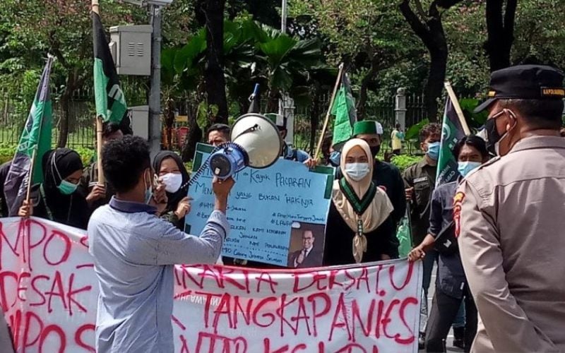  Pede DKI Bebas Korupsi, Wagub Harap Pendemo Bicara Sesuai Data