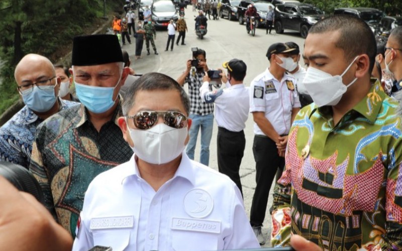  Medan Jalan Ekstrem, Suharso: Flyover Sitinjau Lauik Penting Dibangun