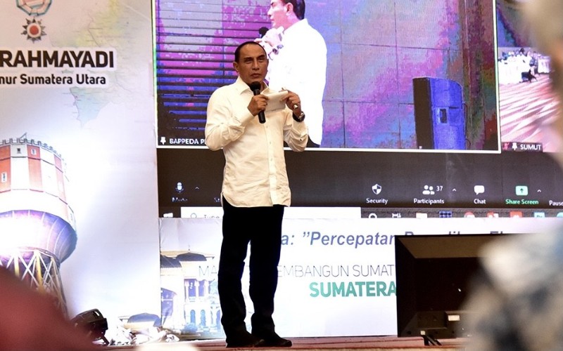  Buka Musrenbang, Ini Fokus Edy untuk Pemulihan Ekonomi Sumut