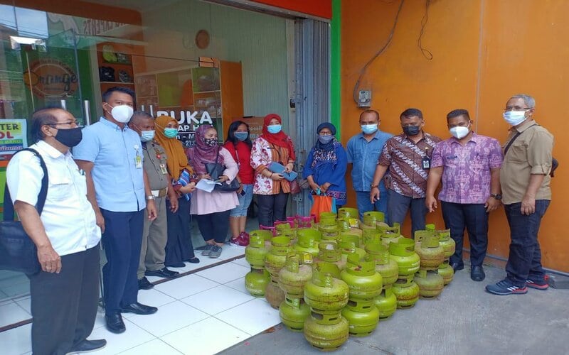  Usaha Nonmikro di Semarang Kedapatan Memanfaatkan LPG 3 KG