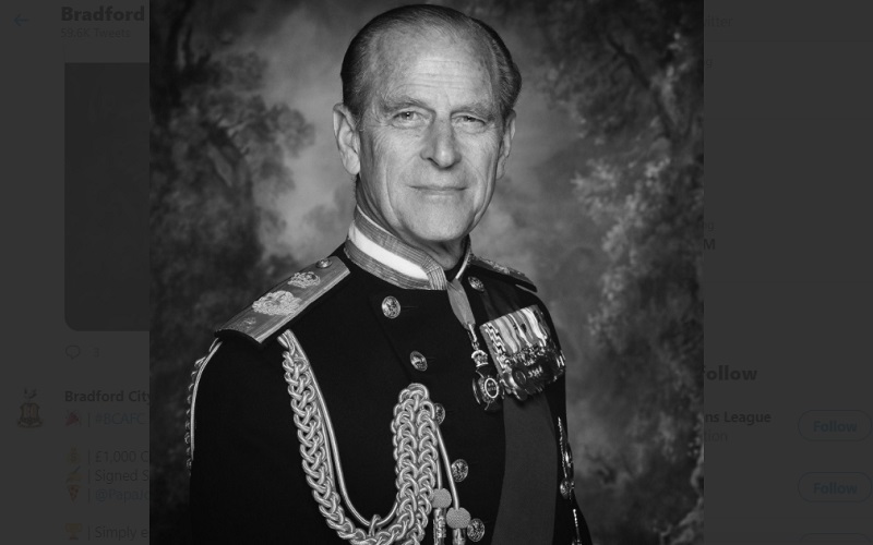 Pangeran Philipdikabarkan telah meninggal dunia di usia 99 tahun / The Royal Family 
