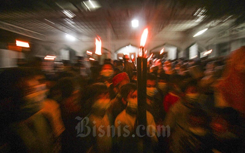  Pawai Obor Menyambut Bulan Ramadhan