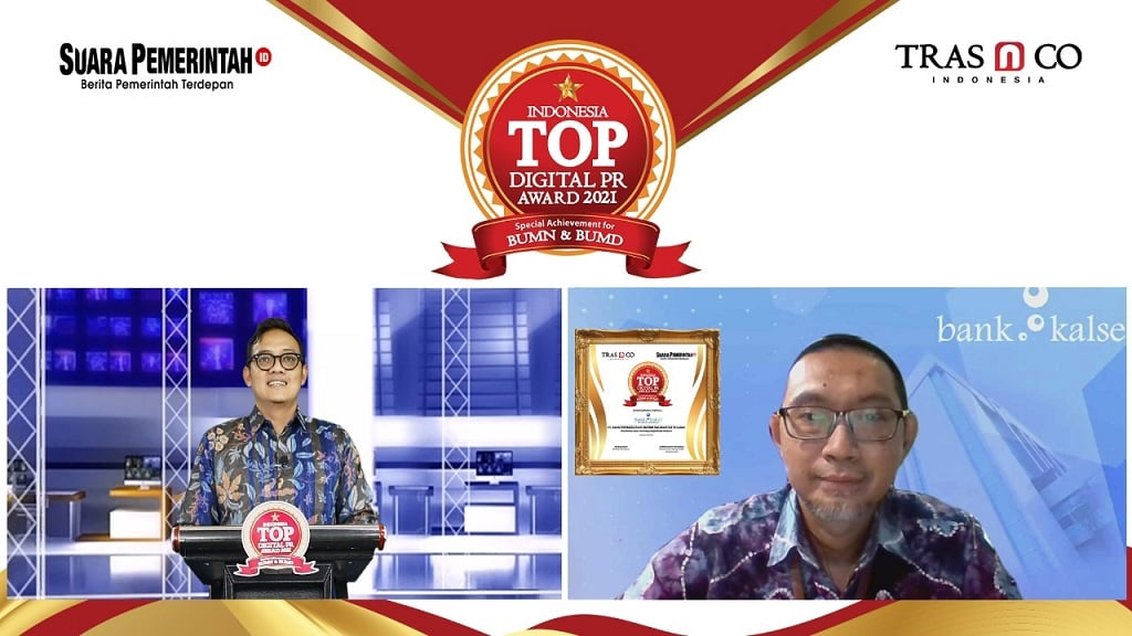  Raih Penghargaan Indonesia TOP Digital PR Award 2021 Dorong Bank Kalsel Untuk Terus Tingkatkan Citra Perusahaan