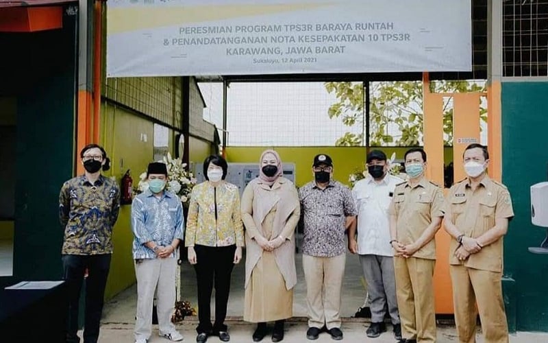  Karawang Bangun 10 Unit TPS3R untuk Mengolah Sampah