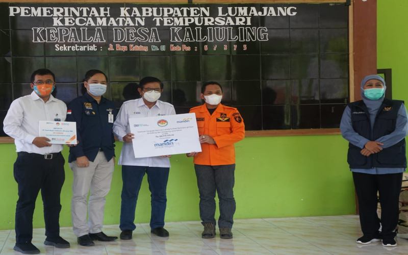  Bank Mandiri Salurkan Bantuan Untuk Korban Gempa Malang