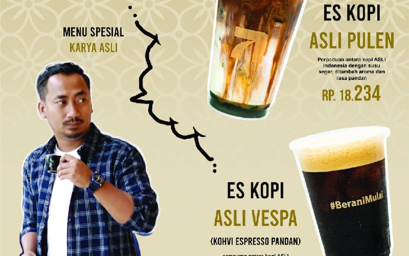  Arah Kopi Perkenalkan Menu Baru untuk Pecinta Vespa