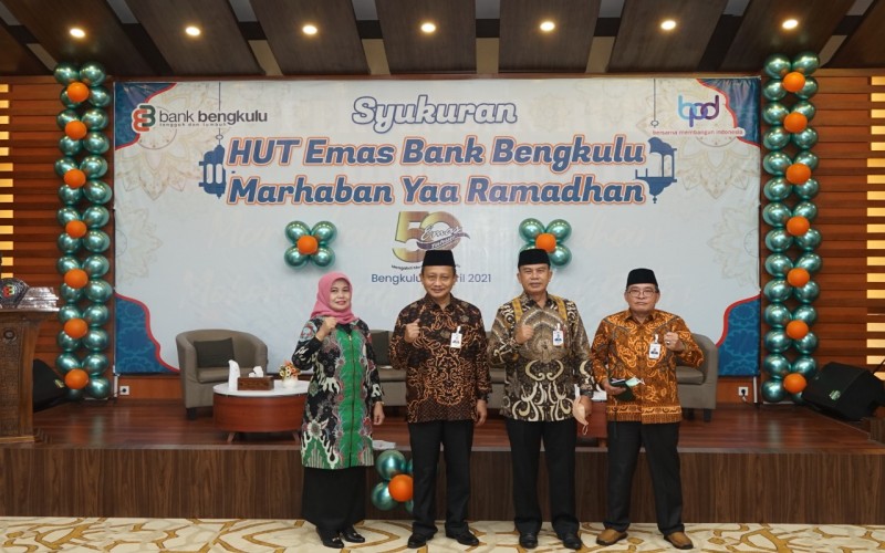 Capai Usia 50 Tahun, Bank Bengkulu Kembangkan Inovasi Bisnis Perbankan