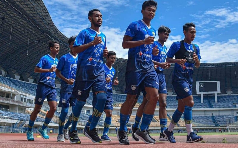  Puasa, Pemain Persib Tidak Surut Tingkatkan Intensitas Latihan