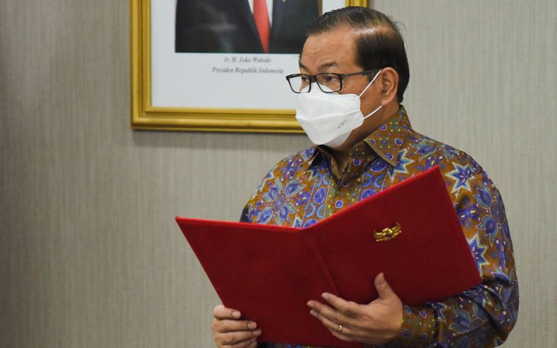  Seskab Pramono Anung Lantik Dua Pejabat Eselon I Sekretariat Kabinet
