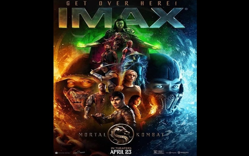Poster film Mortal Kombat yang dibintangi Joe Taslim / Mortal Kombat the Movie