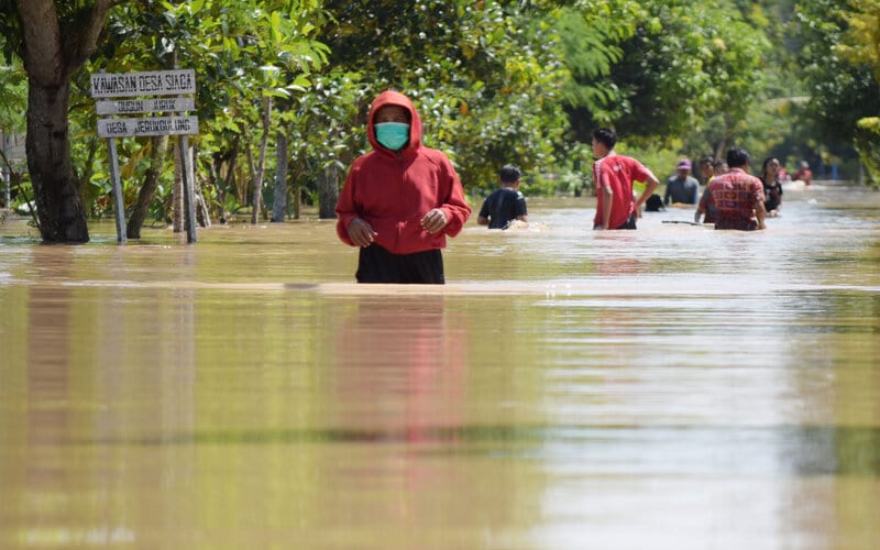  Sejumlah Wilayah di Madiun Kebanjiran