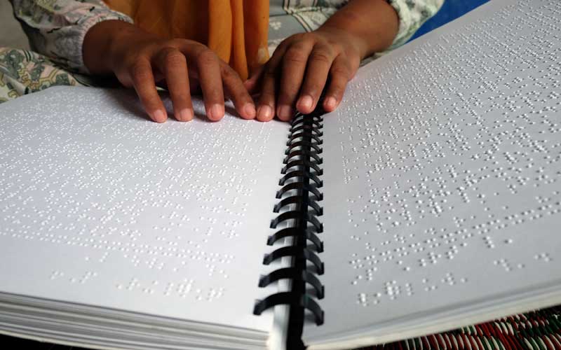  Persatuan Tuna Netra Indonesia Sumut Gelar Acara Baca Al Quran Bersama