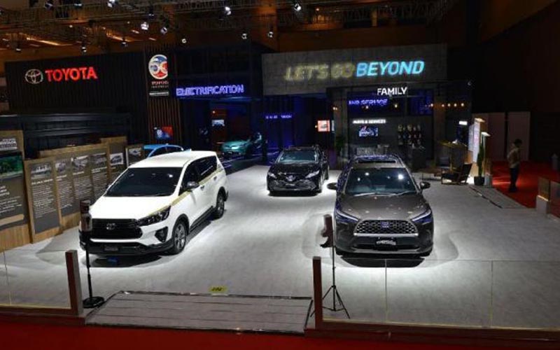  IIMS Hybrid 2021, Toyota Bawa 10 Mobil Listrik