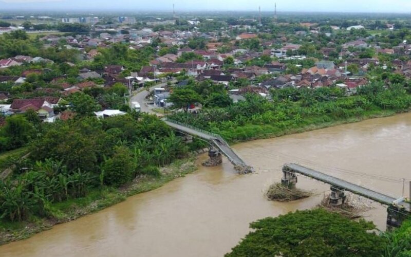  Jembatan Patihan Madiun Putus, Rekonstruksi Diusulkan ke Pemprov dan Pemerintah Pusat