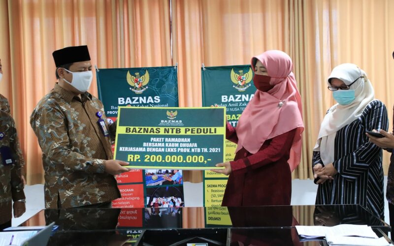  Baznas NTB Himpun Dana Umat Rp22 Miliar pada 2020