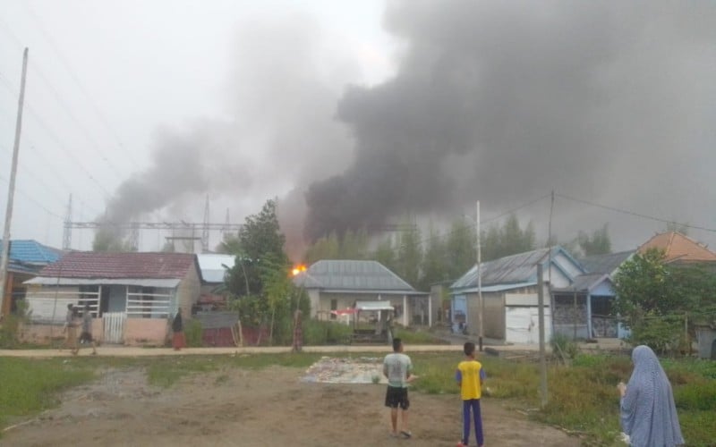  Trafo PLTG Jakabaring Terbakar, PLN Pastikan Suplai Listrik Palembang Aman