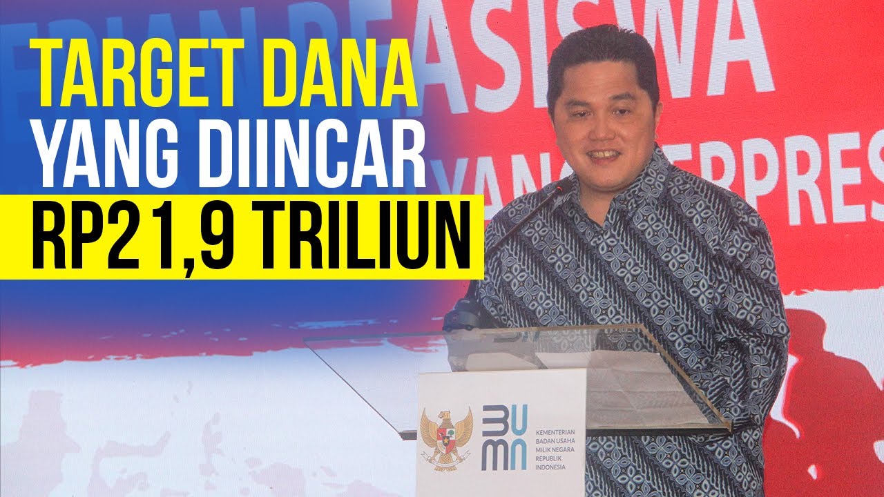  Erick Thohir Nantikan Dua BUMN Melantai di Bursa Tahun Ini