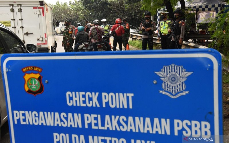  LARANGAN MUDIK : Polda Metro Siapkan 31 Titik Penyekatan & Pos Pengamanan