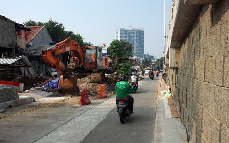  Pemprov DKI Kesulitan Lakukan Pembebasan Lahan Untuk Pelebaran Kawasan Flyover Tapal Kuda Lenteng