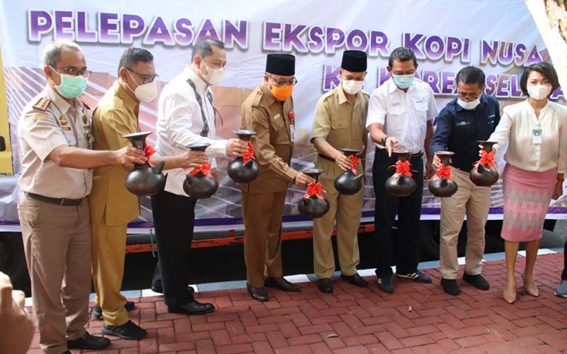  NTB Ekspor 40 ton Kopi ke Korea Selatan 