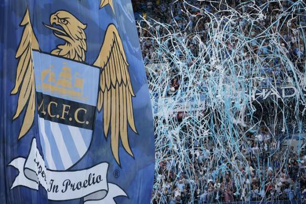 Suporter Manchester City termasuk yang menolak timnya bergabung ke Liga Super Eropa/Reuters
