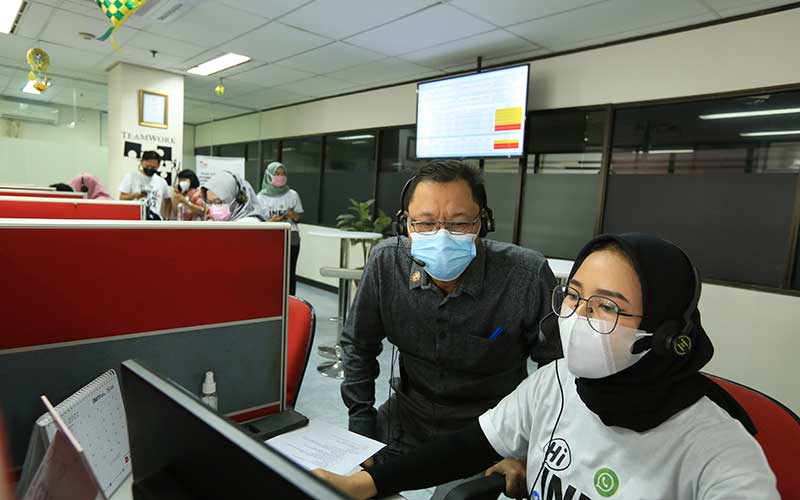  Sambut Hari Pelanggan, Manajemen PT Pelni Sapa Konsumen Yang Masuk Ke Contact Center