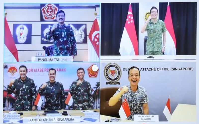  Singapura Harap Kerja Sama Kontraterorisme dengan TNI Ditingkatkan