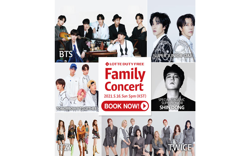  Super Junior dan BTS Bakal Tampil di Family Concert ke-31 Lotte Duty Free