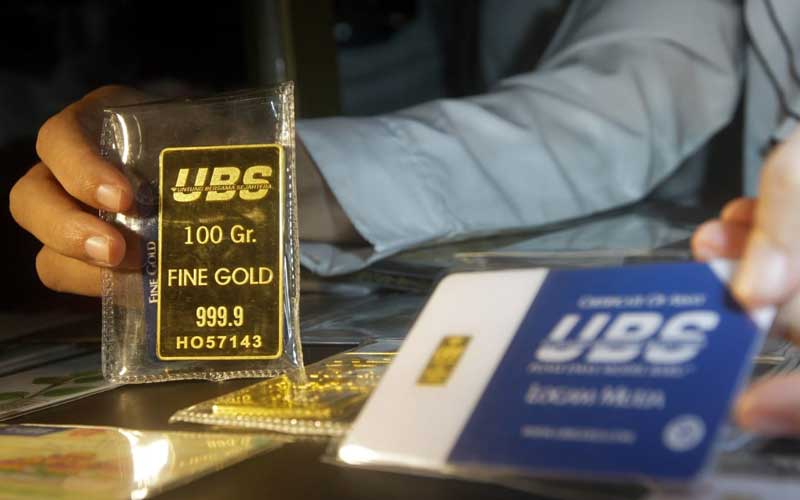  Emas 24 Karat UBS Pegadaian Ukuran 5 Gram Dijual Rp4.629.000