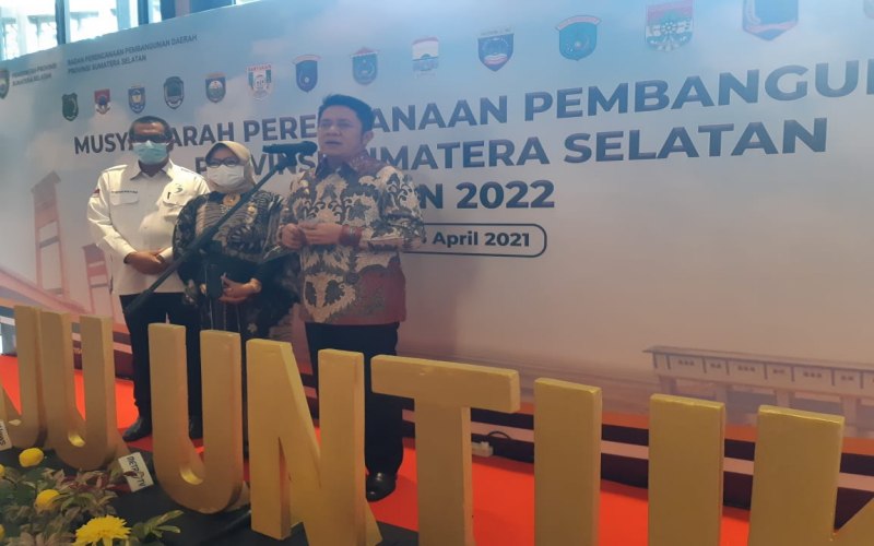  Pusat Terima 9 Usulan Pembangunan di Sumsel pada Tahun Depan