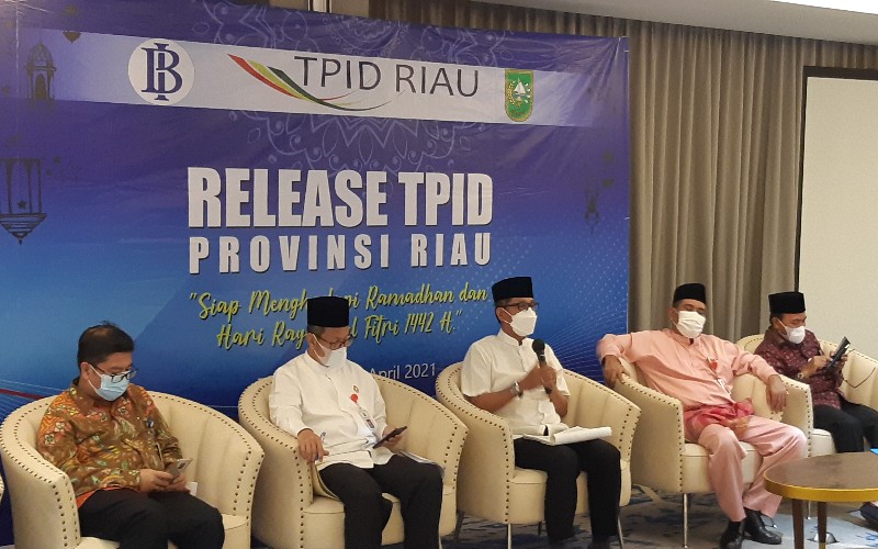  TPID Riau Pastikan Stok Pangan Aman Sampai Lebaran