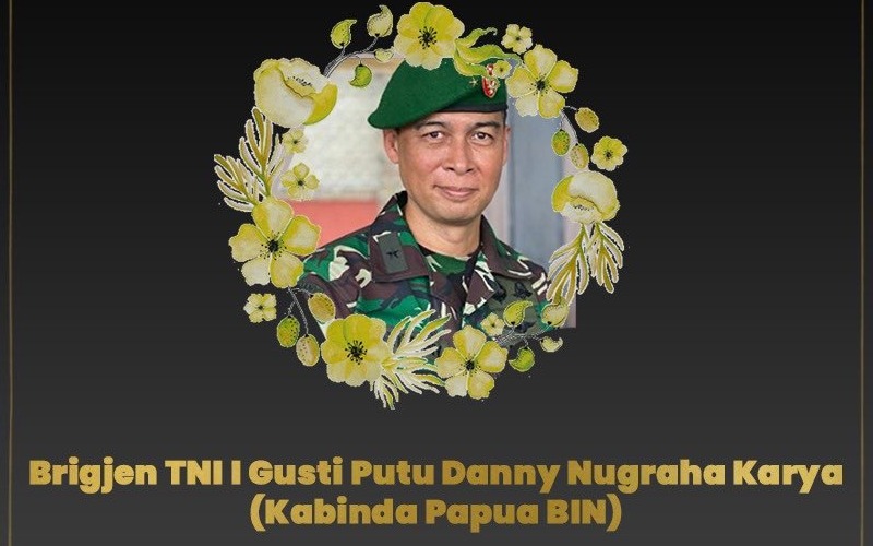  Brigjen Danny Gugur di Medan Tugas, BIN: Kebanggaan Tertinggi Intelijen